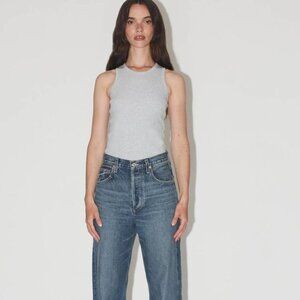 Uncle Studios Racerback Tank in white